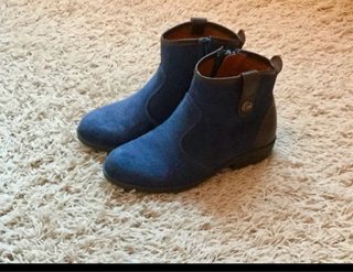 Botines de ante azul marca Conguitos Talla 29