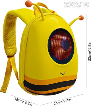 AOMIUN Mochila LED Impermeable Personalizable