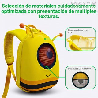 AOMIUN Mochila LED Impermeable Personalizable
