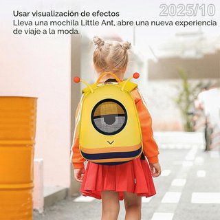 AOMIUN Mochila LED Impermeable Personalizable