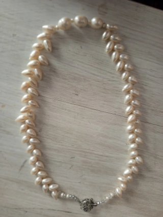 Collar Perlas Mar Filipinas Plata