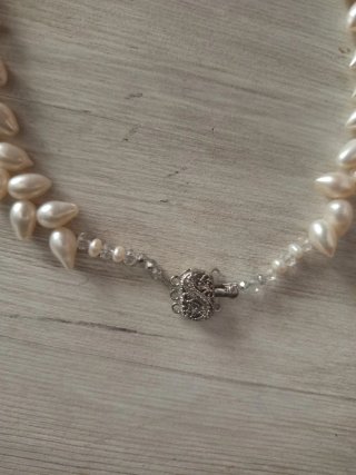 Collar Perlas Mar Filipinas Plata
