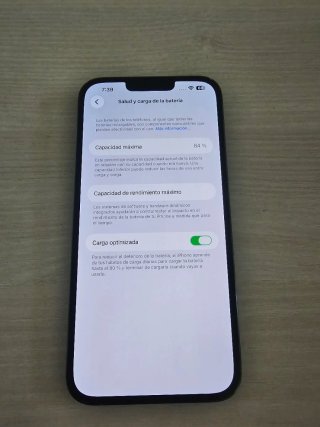iPhone 13 Pro Max 256GB negro 84% bateria