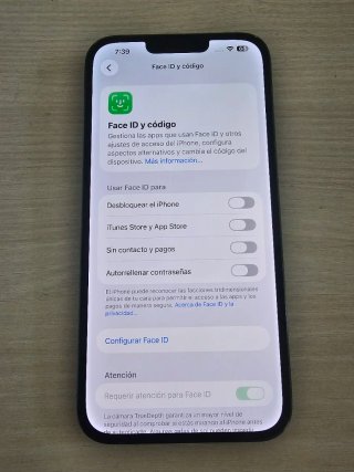 iPhone 13 Pro Max 256GB negro 84% bateria
