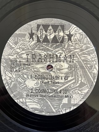 Trashman "Cosmotrash" disco vinile techno hardcore