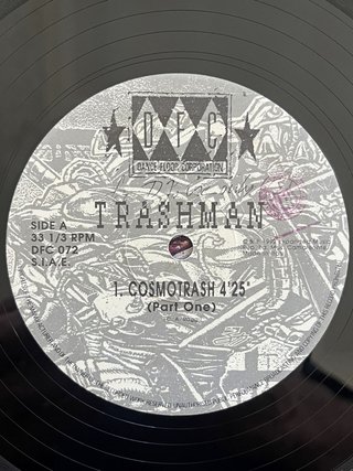 Trashman "Cosmotrash" disco vinile techno hardcore