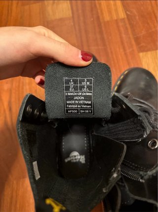 Botas Dr. Martens Negras Talla 37