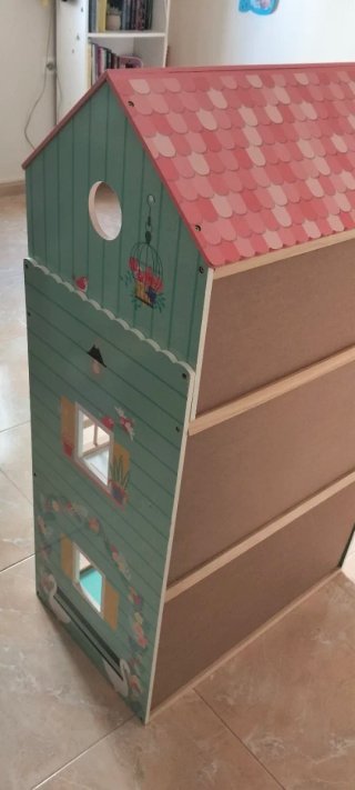 Casa de muñecas, dimensiones 1.07x38x59