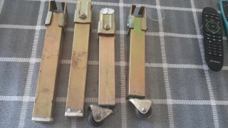 Patas de somier metálicas