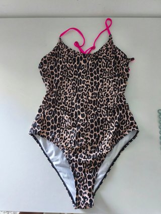 Bañador mujer animal print leopardo - Talla M