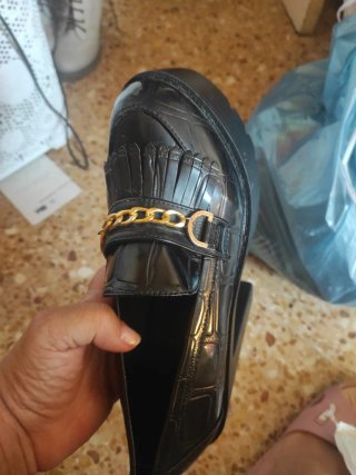 Zapatos de plataforma altos negros