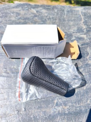 Palanca Cambios BMW Cuero Perforado