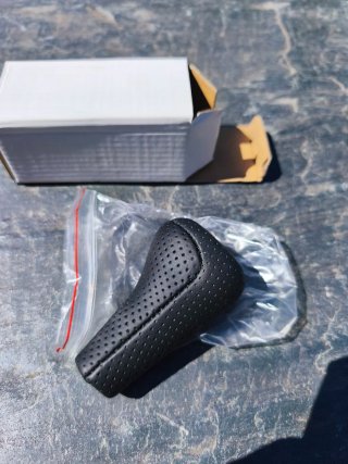 Palanca Cambios BMW Cuero Perforado