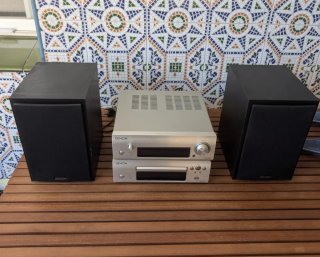 Equipo Hi-Fi Denon D-F102 + Altavoces