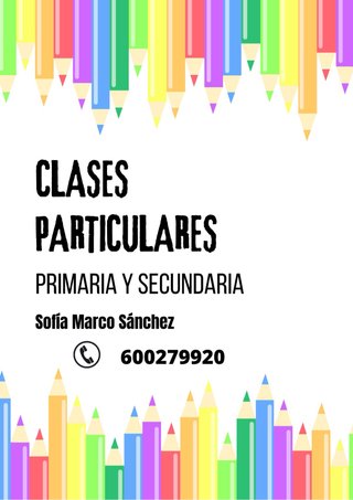 Clases particulares a domicilio en Elche