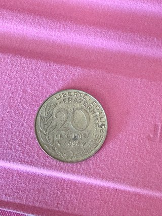 Moneta 20 Centesimi 1993