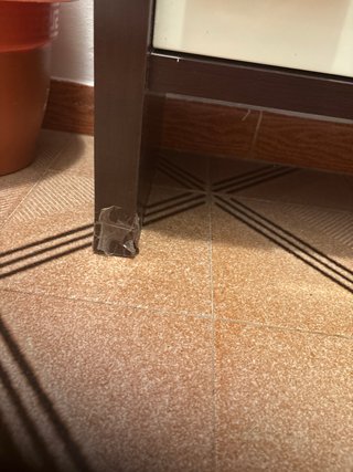 Mueble de entrada madera y cristal