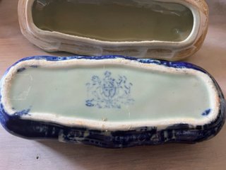 Caja cerámica inglesa Ironstone