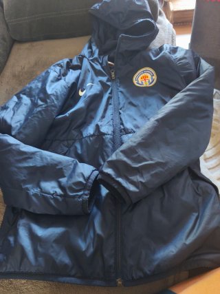 Chaqueta Nike Forrada Fútbol Azul