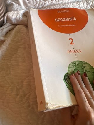 Geografía, 2 Bachillerato