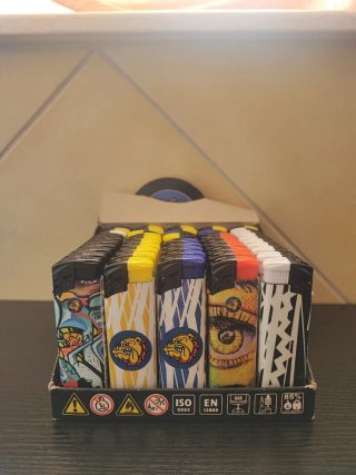 Set  Accendini Bulldog