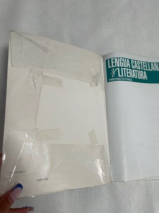 Lengua castellana y literatura, 1 BACH.