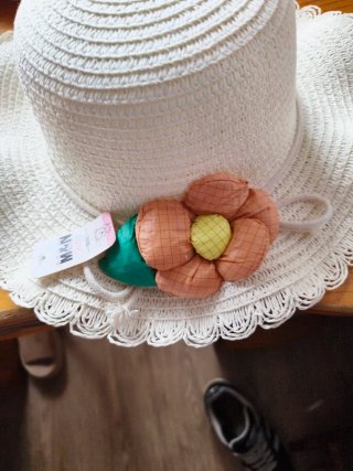 6 Sombreros de Paja para Niña