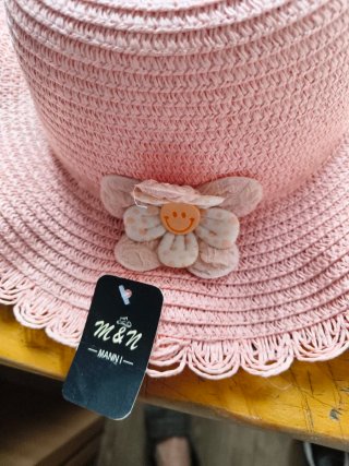 6 Sombreros de Paja para Niña