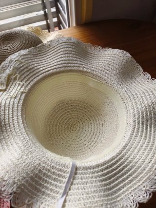 6 Sombreros de Paja para Niña