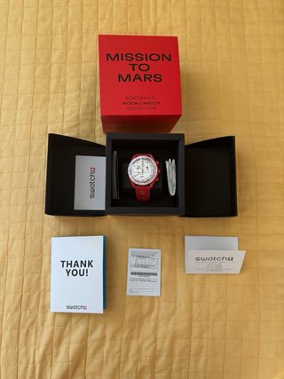 Swatch Mission to Mars Bioceramic