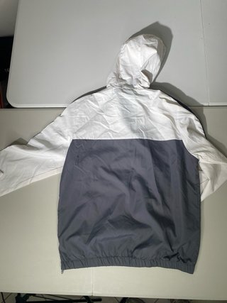 Casacca ellesse bianca e grigia