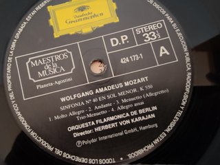 Mozart Conciertos Piano Gulda Abbado LP