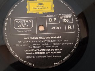 Mozart Conciertos Piano Gulda Abbado LP