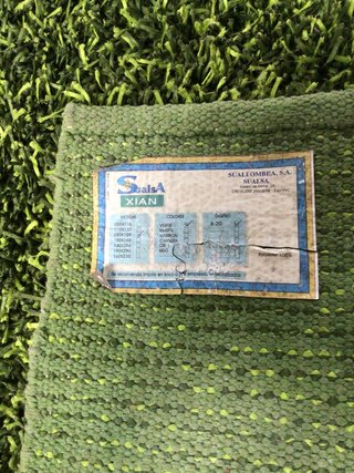 Alfombra verde 85x155