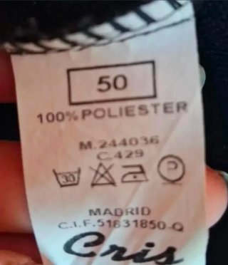 Pantalón negro cintura elástica talla 50