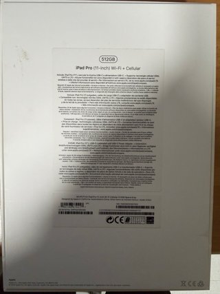 iPad Pro 11 Wifi + Cellular Plata