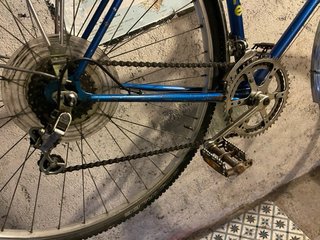 Bicicleta Vintage Gitane Azul