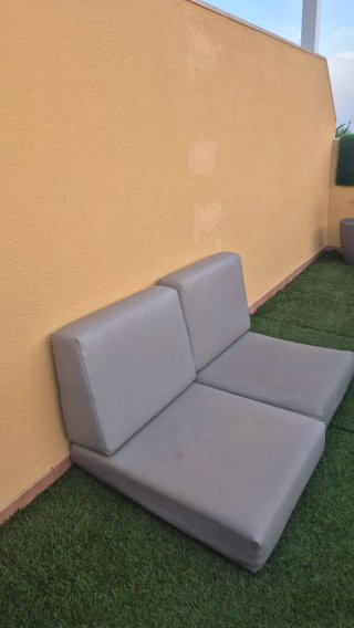 2 cojines para sofá tamaño 1Palet