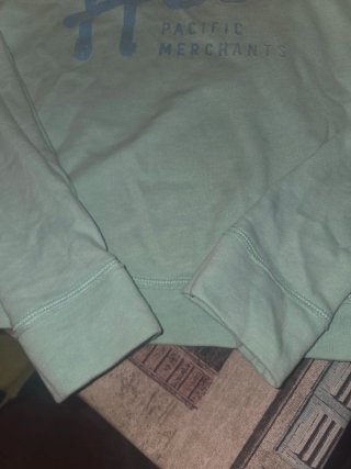 Sudadera Hollister Mujer Teal