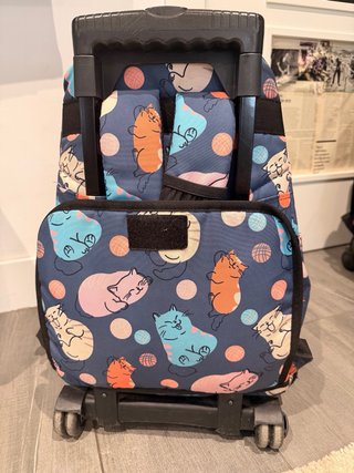 Mochila totto con ruedas