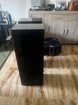 Altavoces Maria Moya Madera Oscura