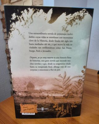Libro Julia Navarro "Dispara, yo ya estoy muerto".