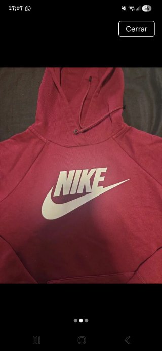 Sudadera Nike Burdeos