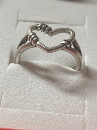 Anillo Corazón Acero 18mm