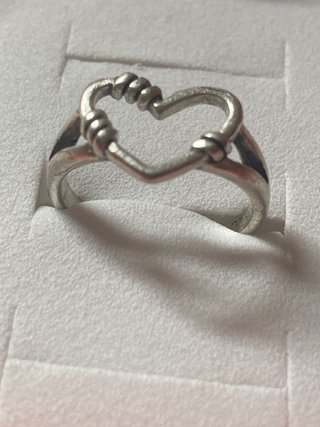 Anillo Corazón Acero 18mm