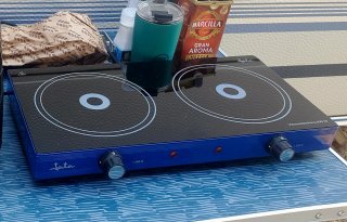 Vitrocerámica Jata 2 fuegos 2400W