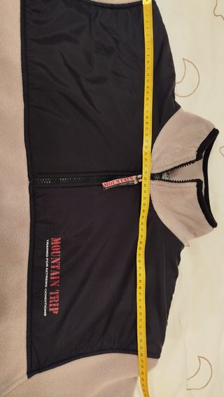 Fodera in pile da uomo XXL beige/nero