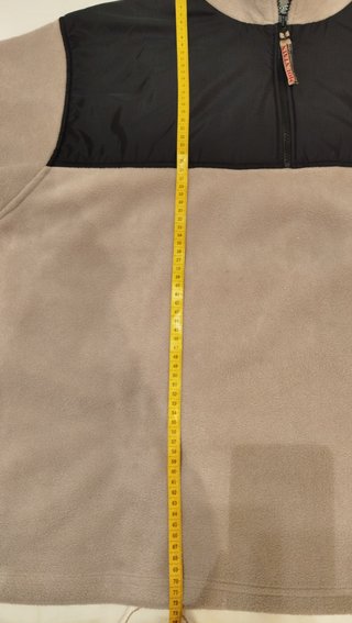 Fodera in pile da uomo XXL beige/nero