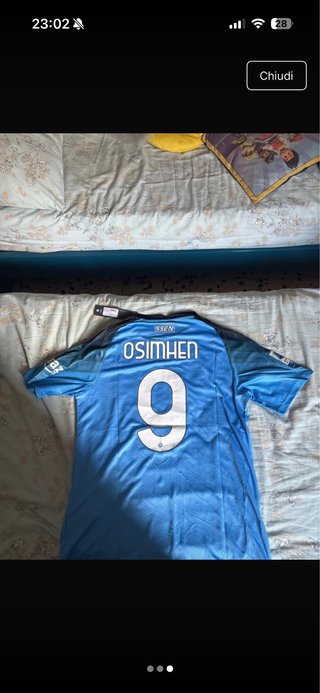 Maglia SSC Napoli Osimhen 9 reps