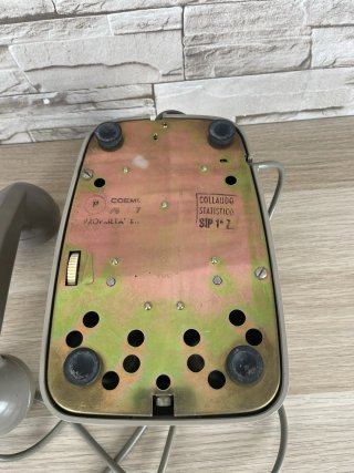Telefono Bigrigio Siemens Auso 62 Lino Saltini Dis